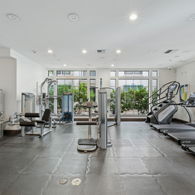 Fitness Center + Yoga Room